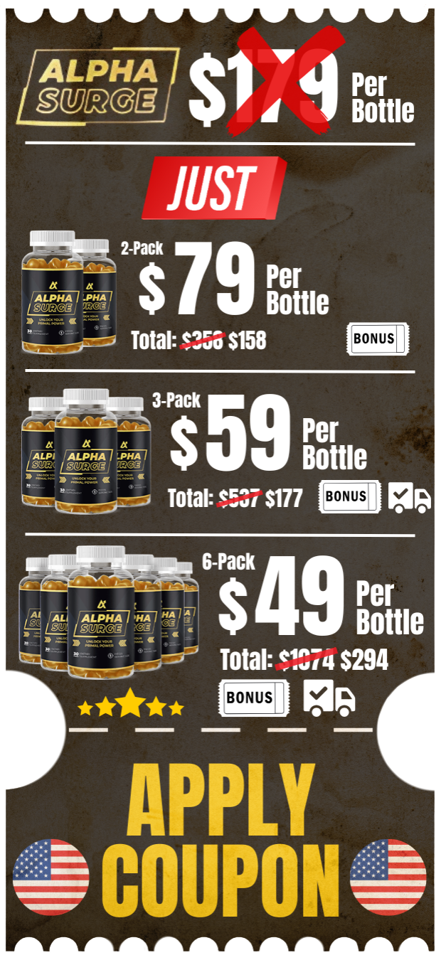 Alpha Surge Discount Coupon